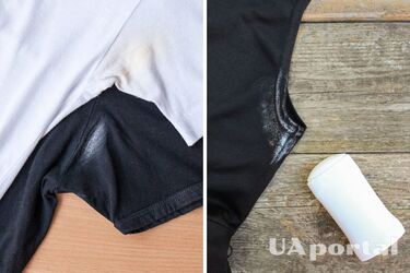 Как избавиться от пятен от дезодоранта на одежде