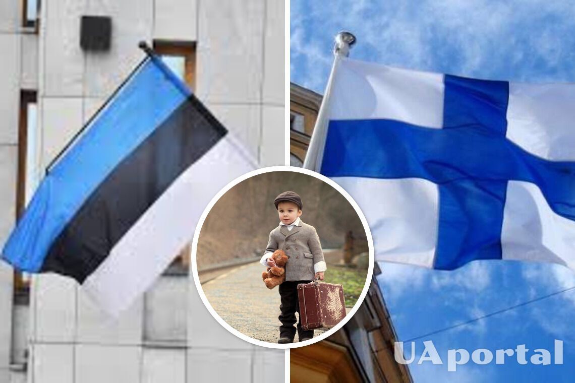 Українські біженці між Естонією та Фінляндією