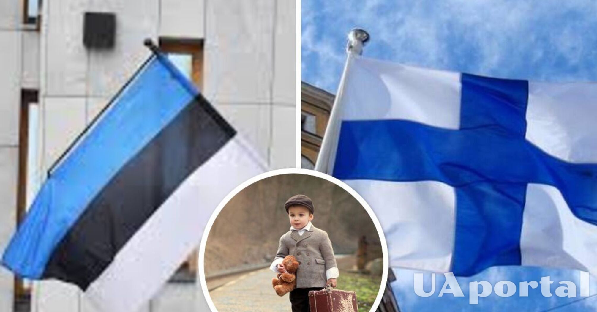 Естонія хоче переправити частину українських біженців до Фінляндії: що відомо