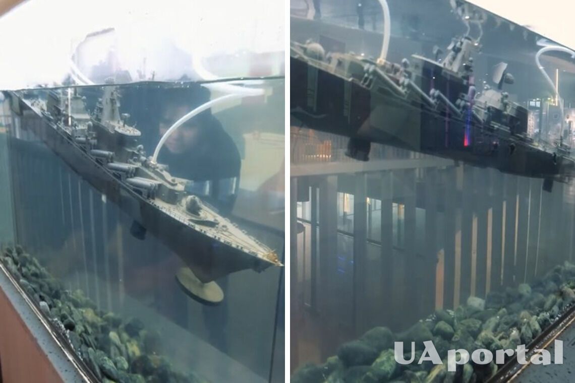 Во львовском музее желающим предлагают самостоятельно потопить крейсер 'Москва' (видео)