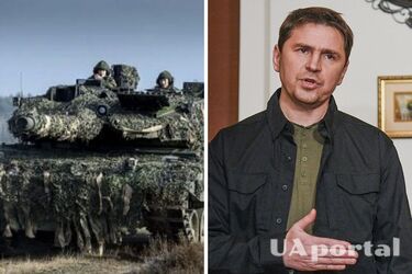 Михайло Подоляк та танки 'Leopard'