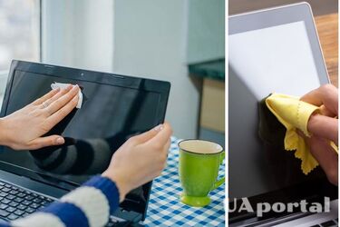 Как чистить экран ноутбука, чтобы его не испортить