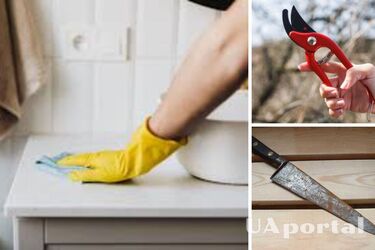 Чистим поржавевшие металлические предметы