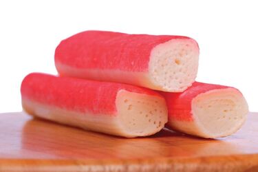 Закуски з крабових паличок