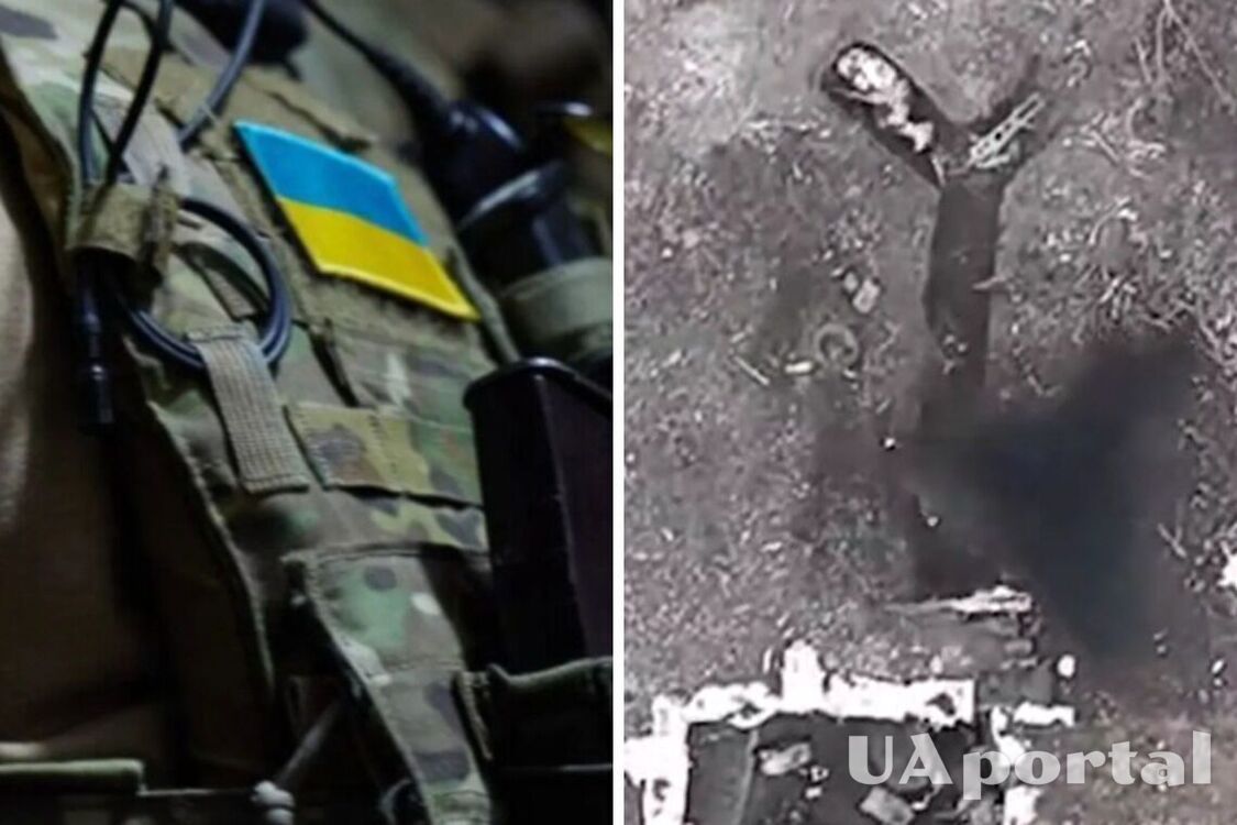 Украинские военные показали доставку ВОГов в окопы россиян (видео)