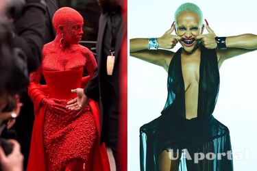 Украшенная 30 тысячами камней певица Doja Cat ошеломила своим образом на модном показе во Франции (фото и видео)