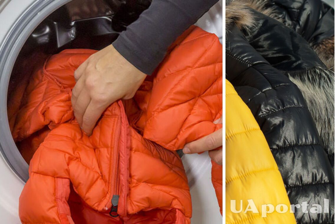 Как подготовить куртку к стирке в стиральной машине