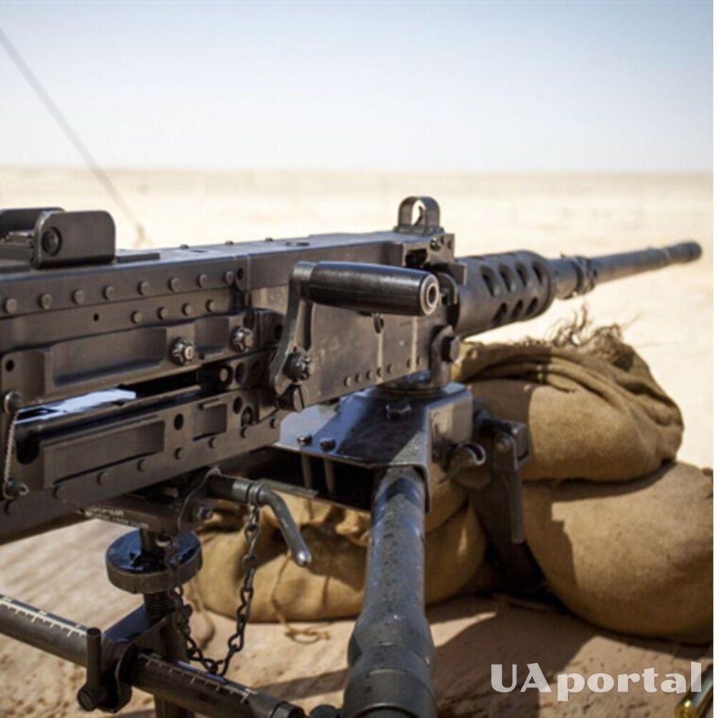 У мережі показали роботу кулемета М2 Browning по російських позиціях: відео