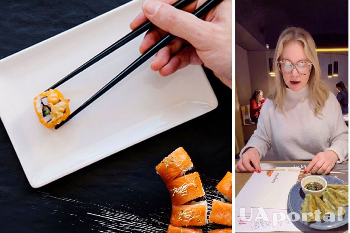 Простой и удобный лайфхак для тех, кто не умеет пользоваться палочками для суши