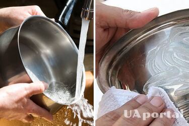 Дешевый способ быстро отмыть пригоревшую кастрюлю до блеска