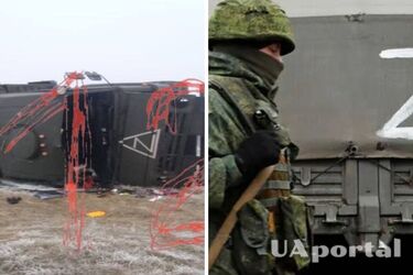 Під Бєлгородом перевернулась вантажівка з окупантами, є потерпілі (фото)