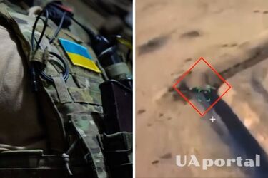 Бійці ССО знищили позицію окупантів на Донбасі дроном-камікадзе (відео)