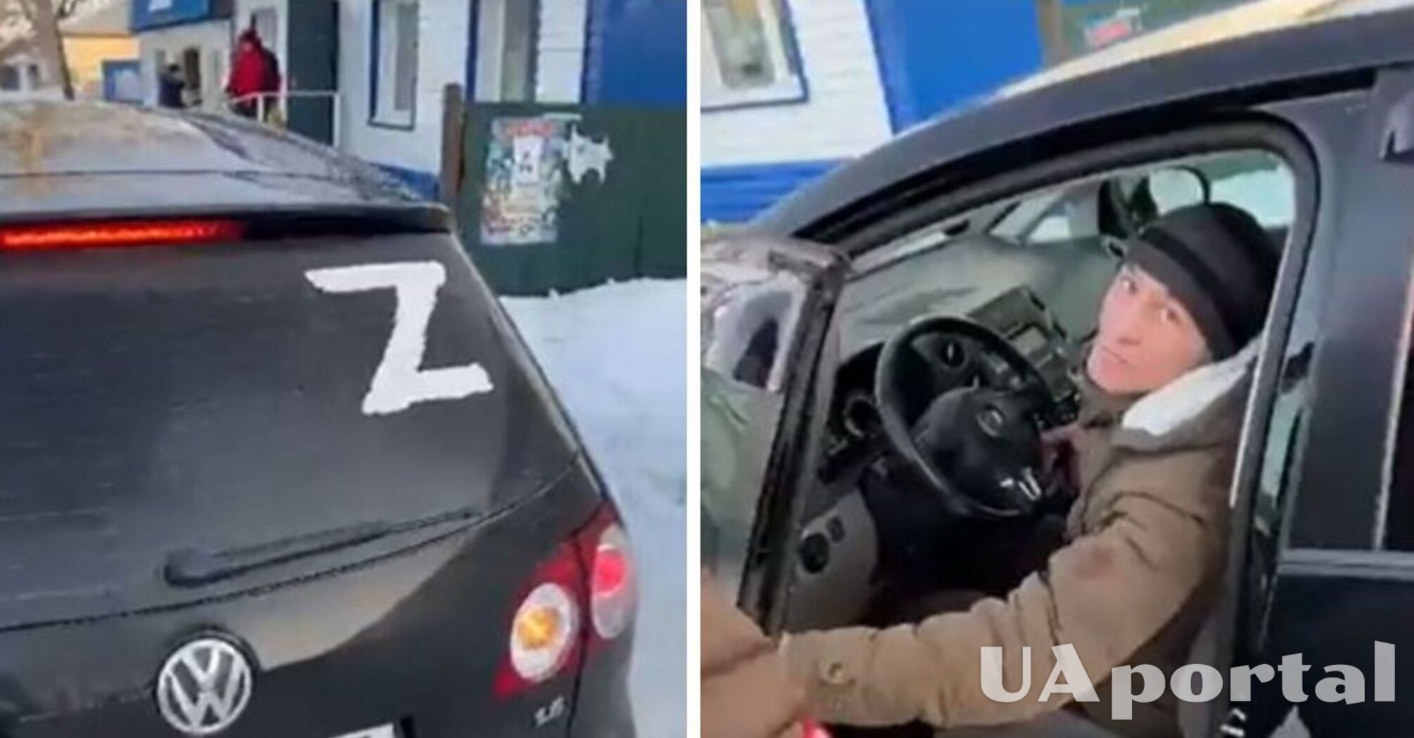 'В россии пусть ездят, в Казахстане нельзя': водителя заставили снять наклейку 'Z' с автомобиля (видео)