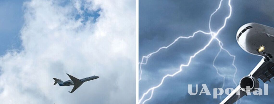 З'явилося відео, як блискавка влучила в літак в Анталії під час приземлення