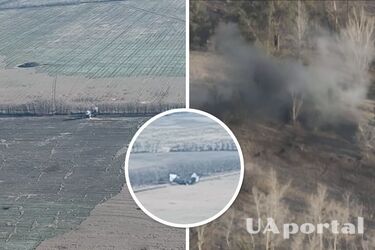 Бійці ЗСУ ефектно знищили укріплення росіян в районі Кремінної з САУ Краб - відео