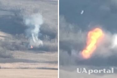 Артилеристи ЗСУ знищили тилову базу ворога на Луганщині: авто з боєприпасами злетіло в повітря (відео)