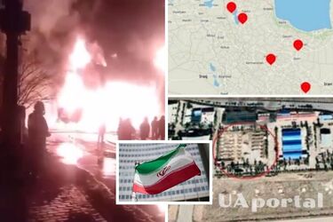 Безпілотники атакували військові об'єкти в Ірані