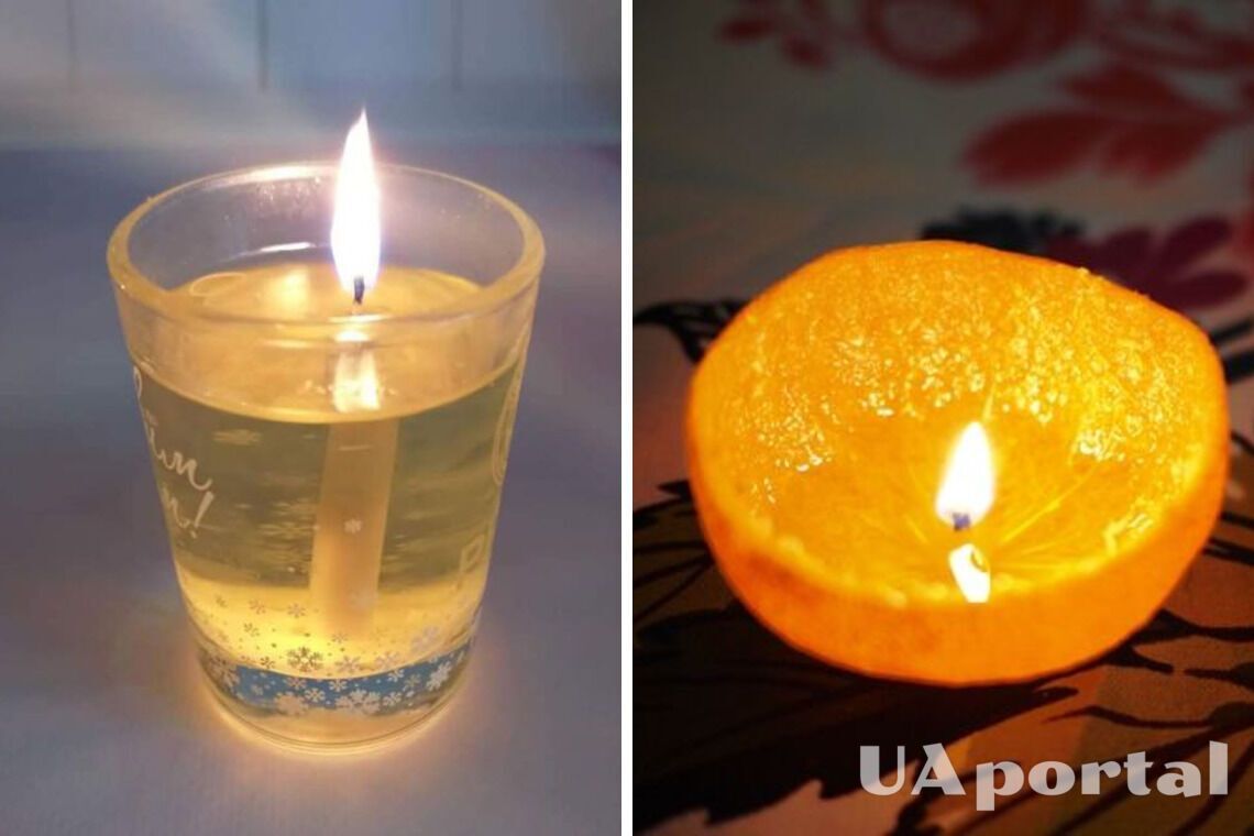 Как сделать свечу без воска своими руками
