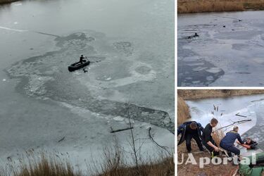 На Волині троє дітей провалилися під кригу: є жертви (фото)