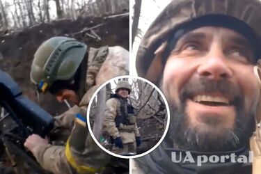 Военные показали фрагмент боя на Донбассе - видео