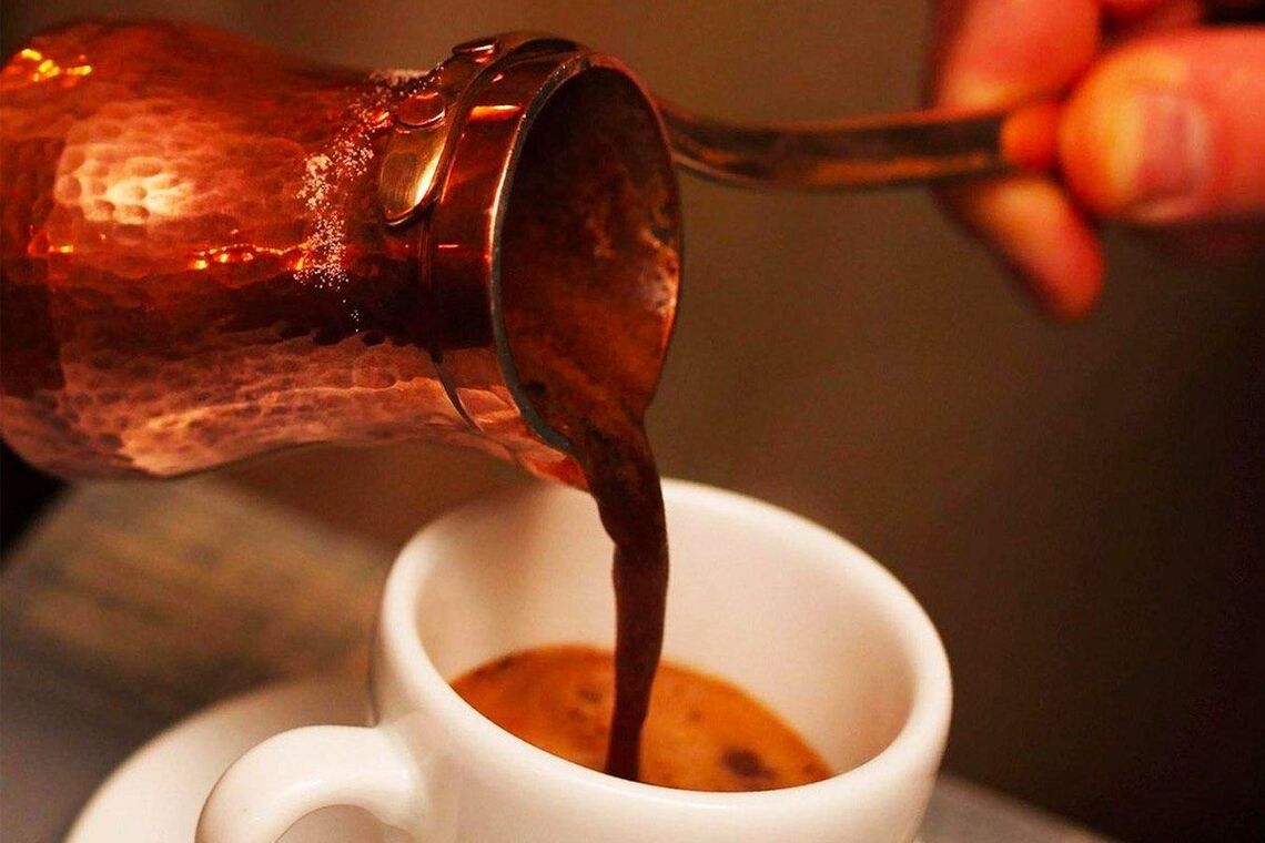 Як приготувати каву в турці