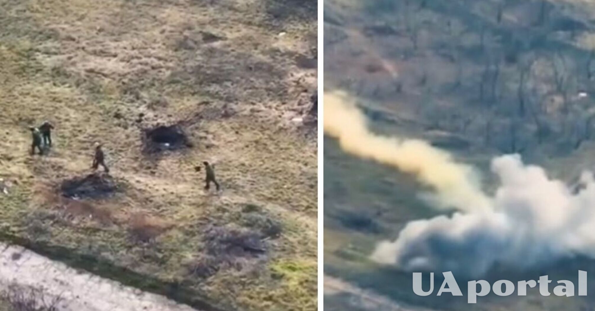 Бойцы ВСУ показали эффектные кадры уничтожения 'заблудившихся россиян' из ПТУР