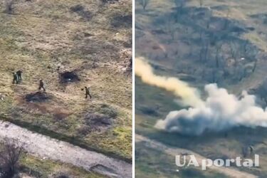 Бійці ЗСУ показали ефектні кадри знищення 'заблукалих росіян' з ПТРК