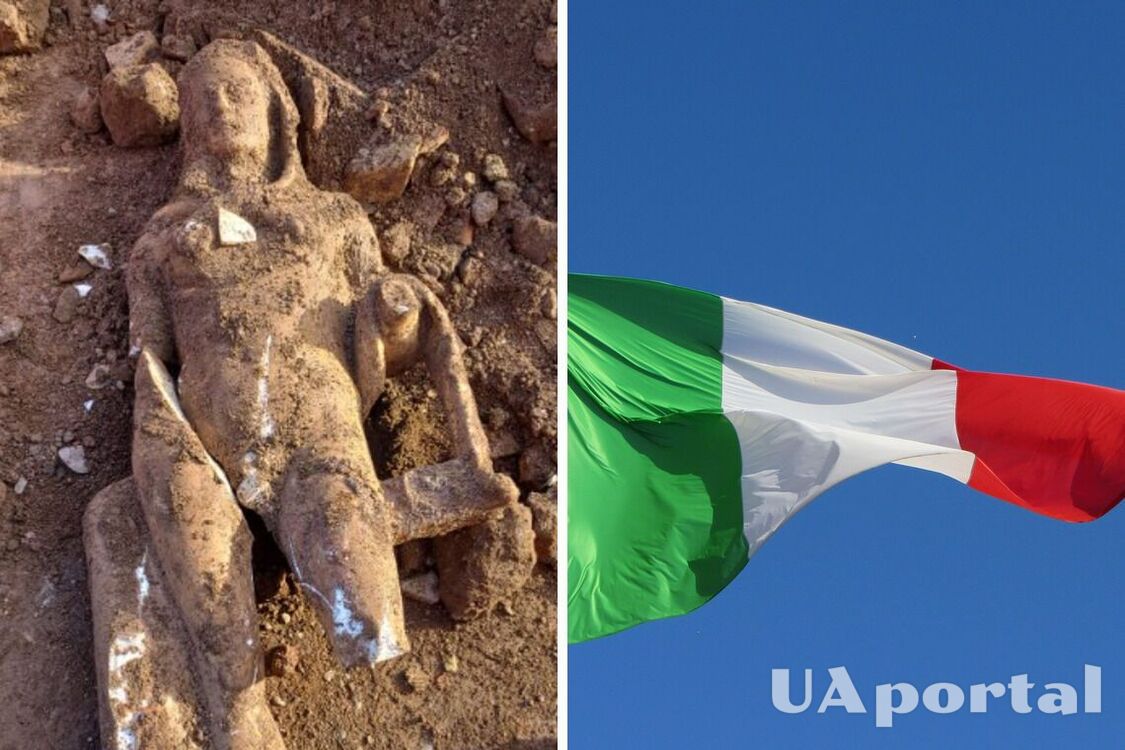 В Італії виявили статую чоловіка в костюмі Геркулеса (фото)