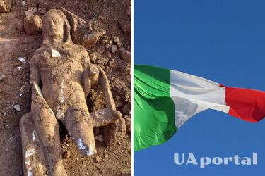 В Италии обнаружили статую мужчины в костюме Геркулеса (фото)