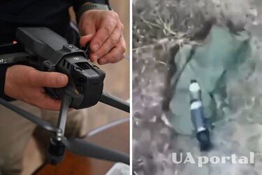 Бійці ЗСУ боєприпасом з дрона 'розбудили' окупанта, який спав під брезентом, і знову 'приспали' (відео)