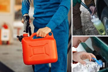 Где хранить бензин, если нет канистры