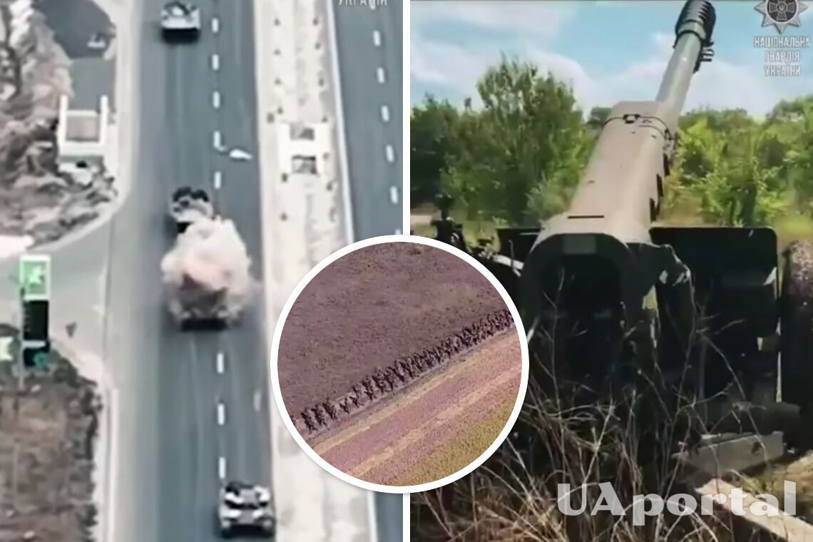У мережі показали відео ефектної роботи Нацгвардії по окупантах та їхній техніці - вибухове відео - Війна в Україні