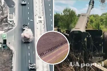 В сети показали видео эффектной работы Нацгвардии по оккупантам и их технике - взрывное видео - Война в Украине