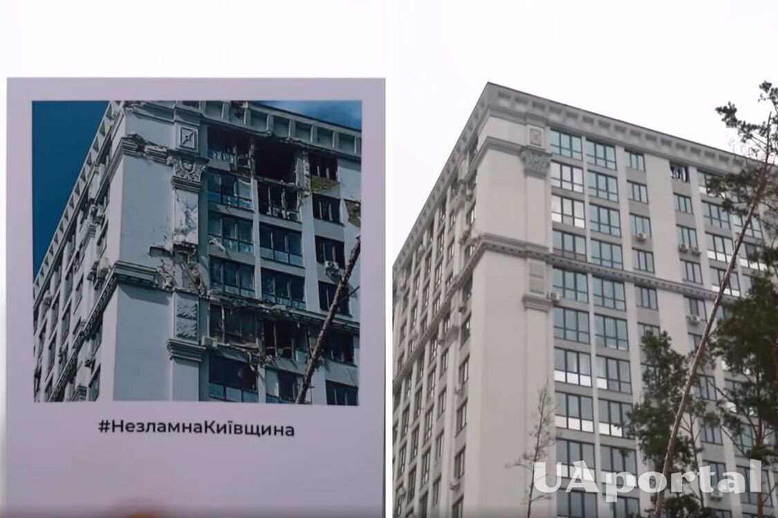 На Київщині відбудували частину зруйнованих окупантами шкіл, дитсадків та ЖК: як виглядали до та після