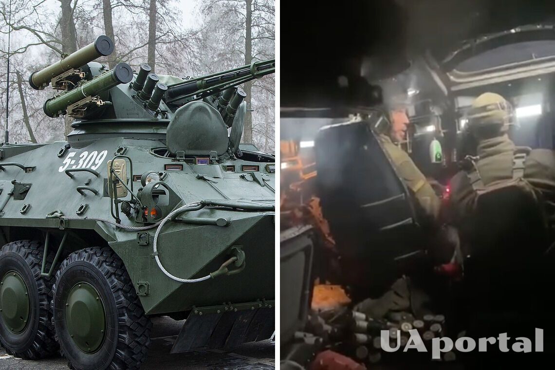 Нацгвардія використовує український БТР-3, створений Харківським конструкторським бюро, у війні проти росіян