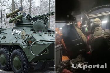 Нацгвардия использует украинский БТР-3, созданный Харьковским конструкторским бюро, в войне против россиян
