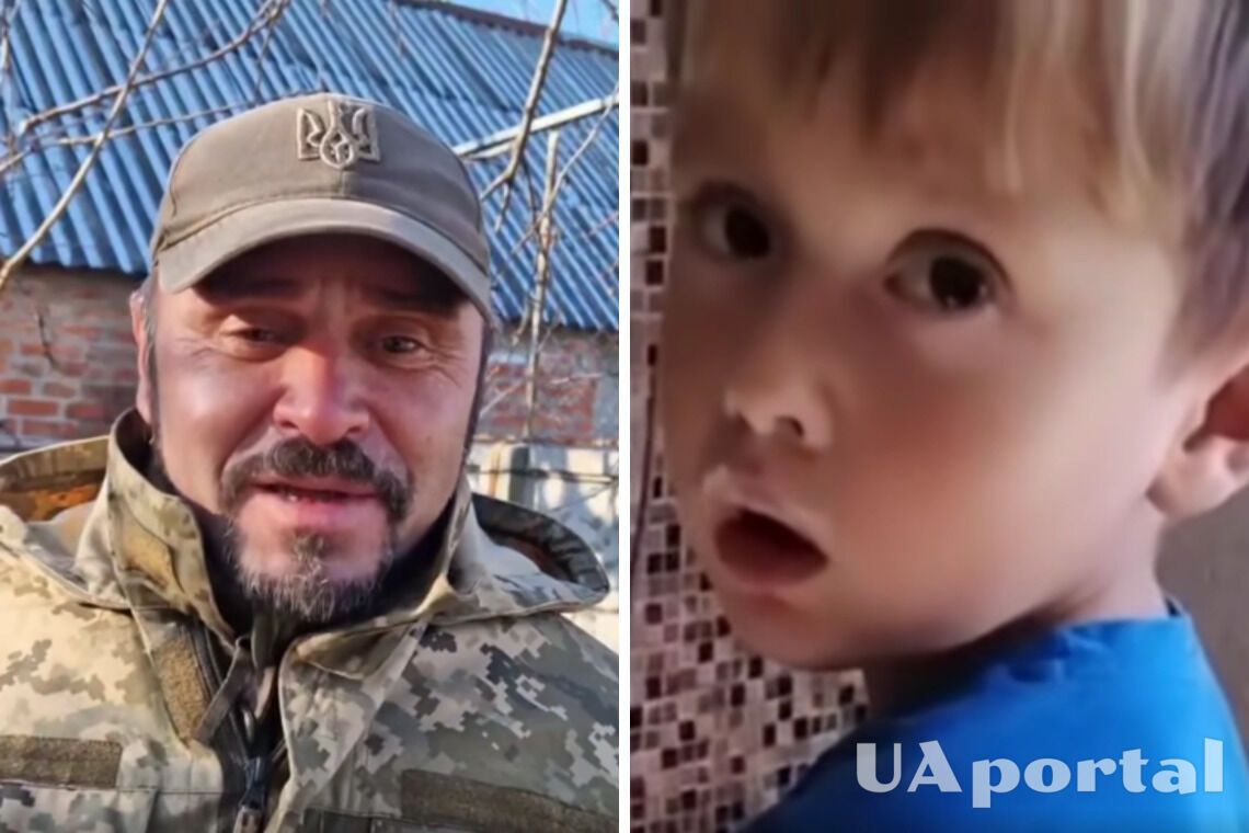 Отец мальчика Назара, военный 14 ОМБр успокоил украинцев