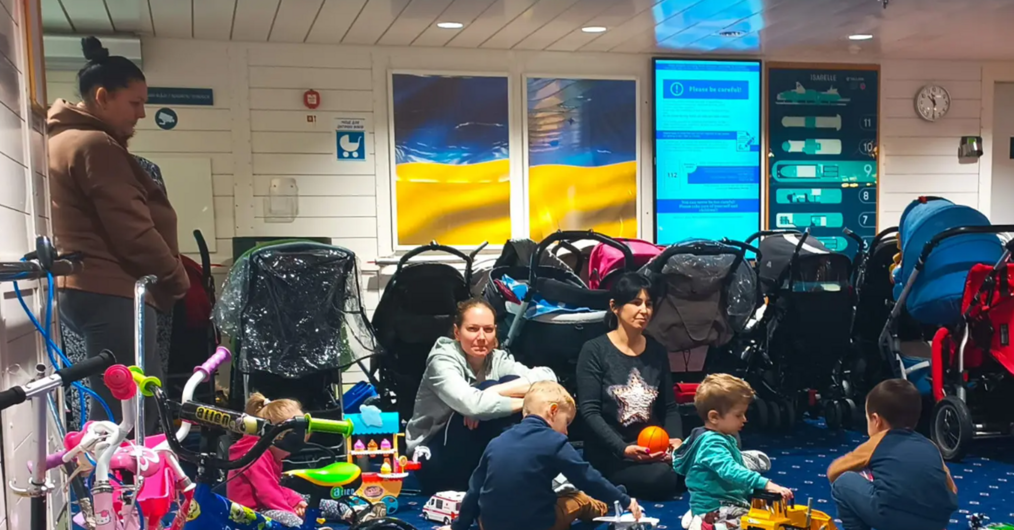 Украинские беженцы в Европе