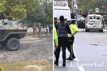 An attempted terrorist attack in Ankara: bombs exploded near the Interior Ministry headquarters (photos, video)