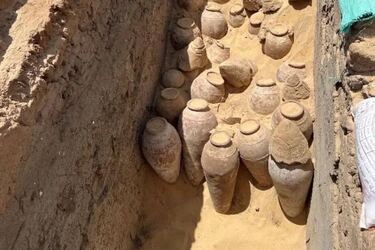 В Египте нашли глиняные кувшины с вином 5 тысяч лет (фото)