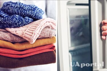Зачем свитера класть в морозильник: неожиданный трюк