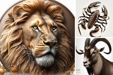 Гороскоп для Львов, Скорпионов и Козерогов.