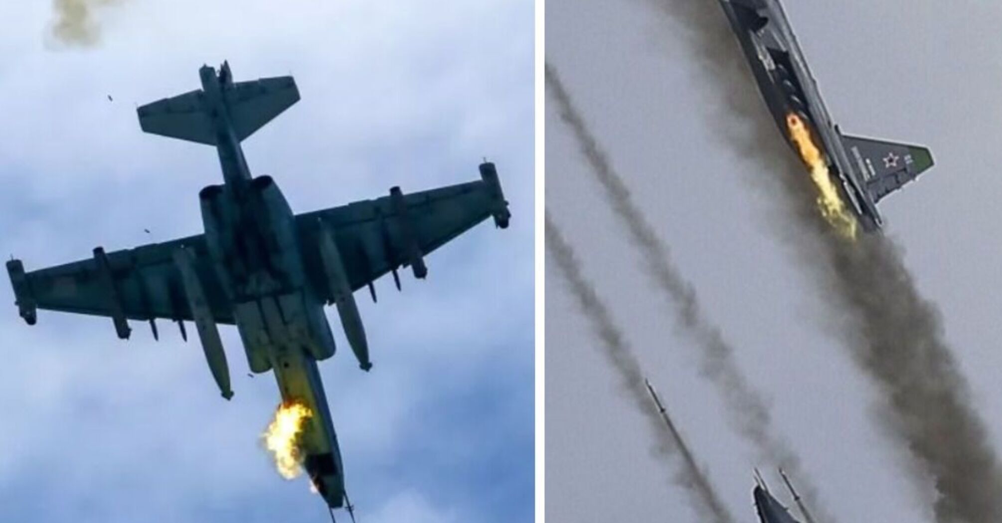 Сили оборони за 10 діб ліквідували вже п'ять російських штурмовиків Су-25
