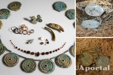 Jewelry 1500 years old found in a carrot field in Switzerland (photos and video)