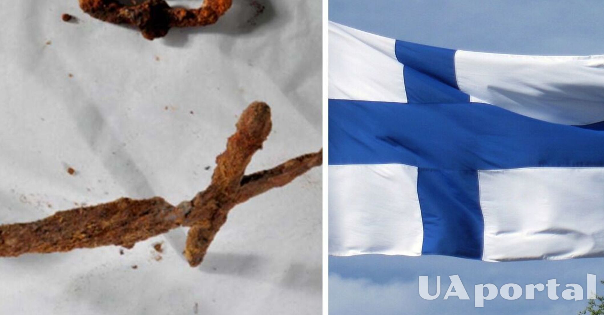 A 12th-century Crusader sword discovered in Finland (photo)