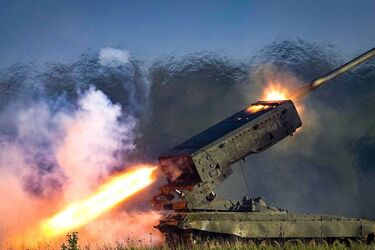 Разнесли на атомы: в Песках бойцы 59 бригады ударили по 'Солнцепеку' стоимостью 15 млн долларов (видео)