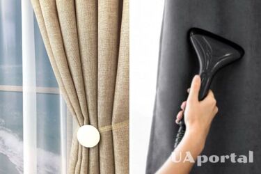 Як почистити штори на карнизі - як чистити штори