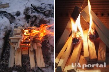 How to heat the stove and make a fire so that the wood burns 4 times longer