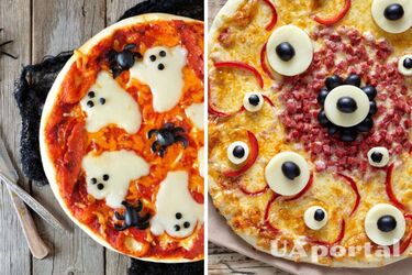 Children will be delighted: a pizza recipe for Halloween