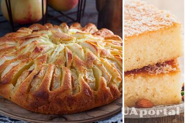 How to make a cake with coconut and apples